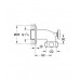 GROHE Coude de départ 1 1/2" 12448000